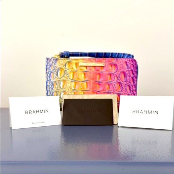 Brahmin Handbags - “BRAHMIN” Corie MAGIC OMBRÉ Melbourne Zip Wallet